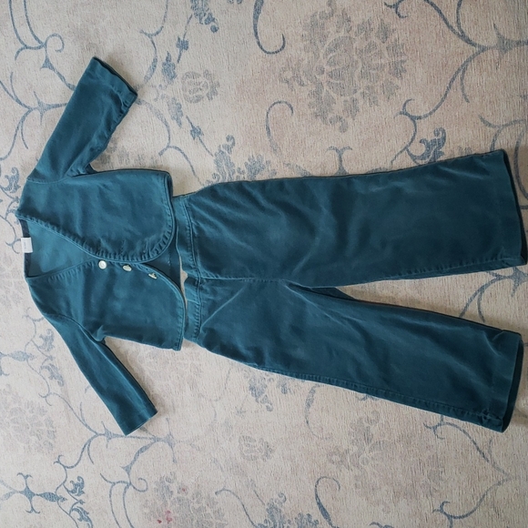 Vintage velvet suit - Picture 2 of 12